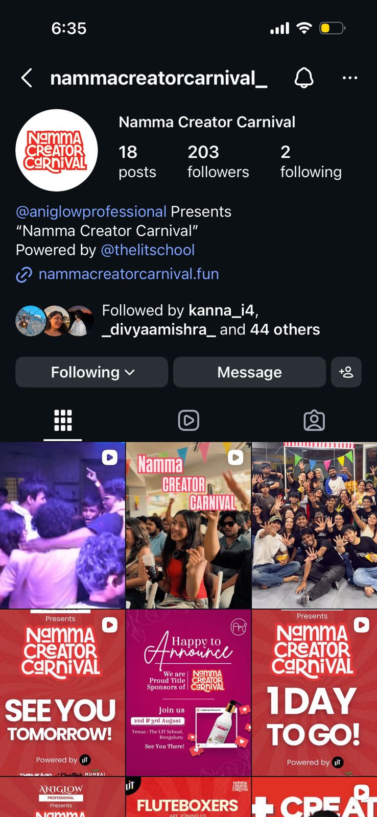 Namma Creator Carnival